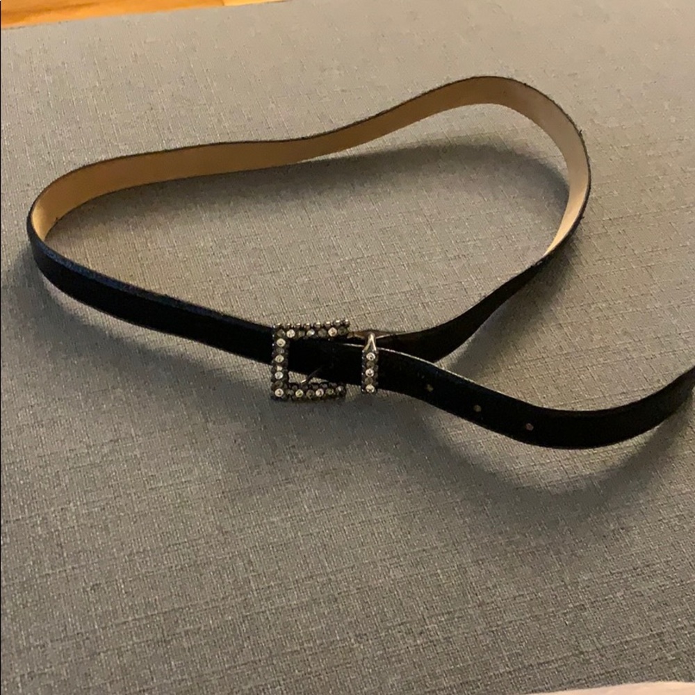 Leather belt